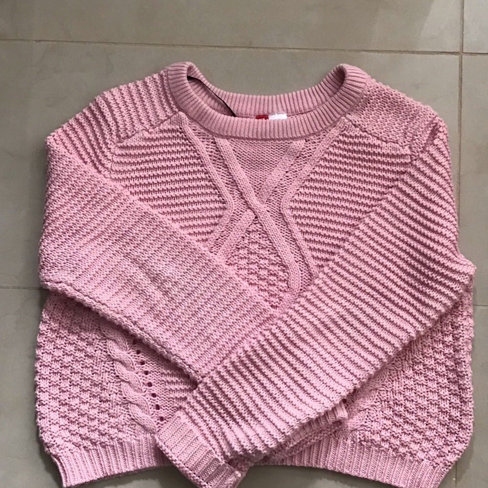 H&M Divided Pink Sweater